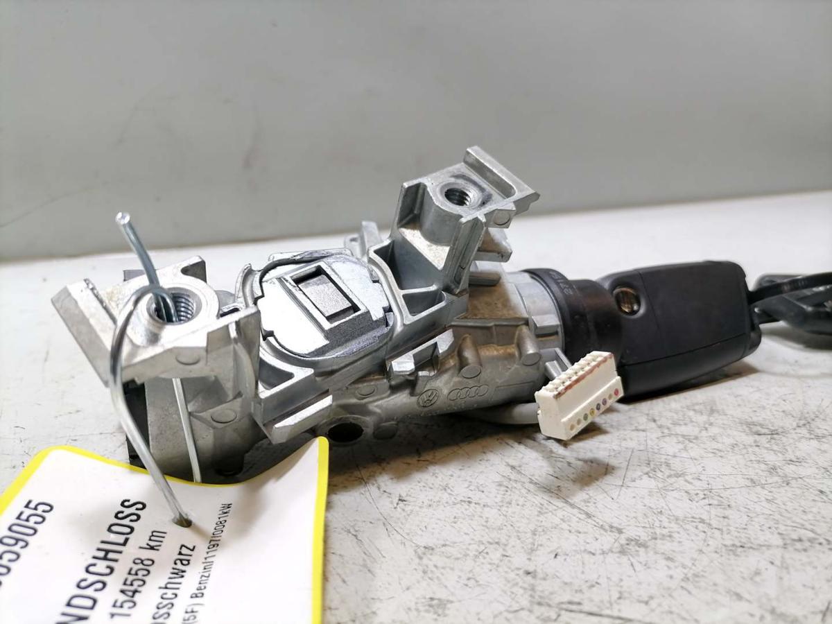 Seat Leon 5F original Z&uuml;ndschloss mit Schl&uuml;ssel Bj.2015